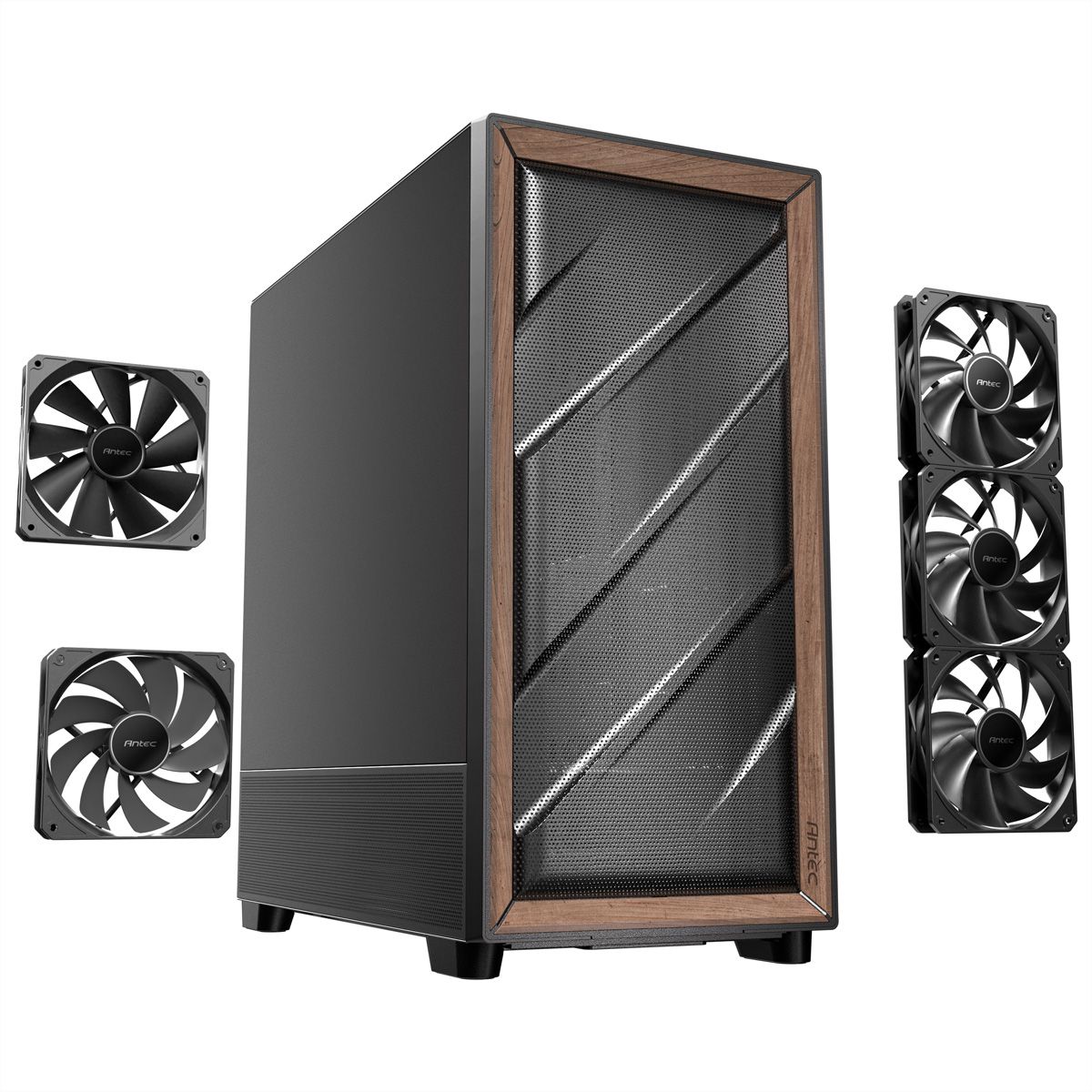 ANTEC Flux SE Boîtier PC ATX Midi Tower, noir