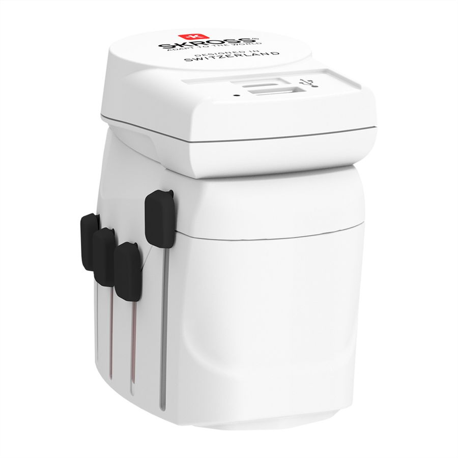SKROSS PRO AC30PD White Adaptateur de voyage, monde