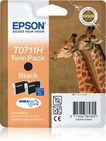 Epson Double pack "Girafe" (T0711H) - Encre DURABrite Ultra N (HC)