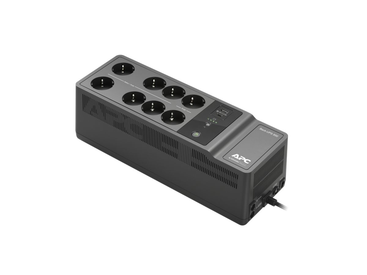 APC BE850G2-IT alimentation d'énergie non interruptible Veille 0,85 kVA 520 W