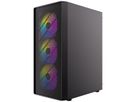 ANTEC AX26 RGB Elite Boîtier PC Midi Tower Gaming ATX, noir