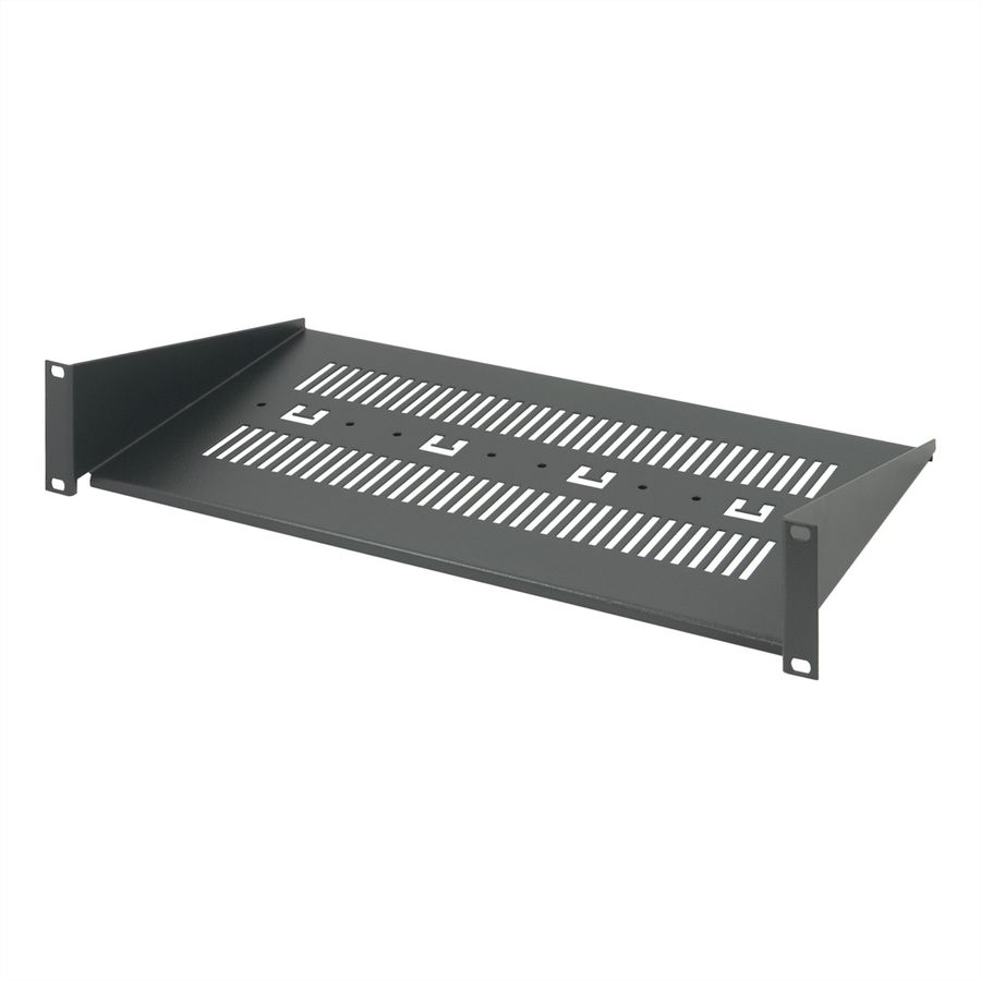 SCHROFF Tablette pour appareils 19", 2 U, RAL 7021
