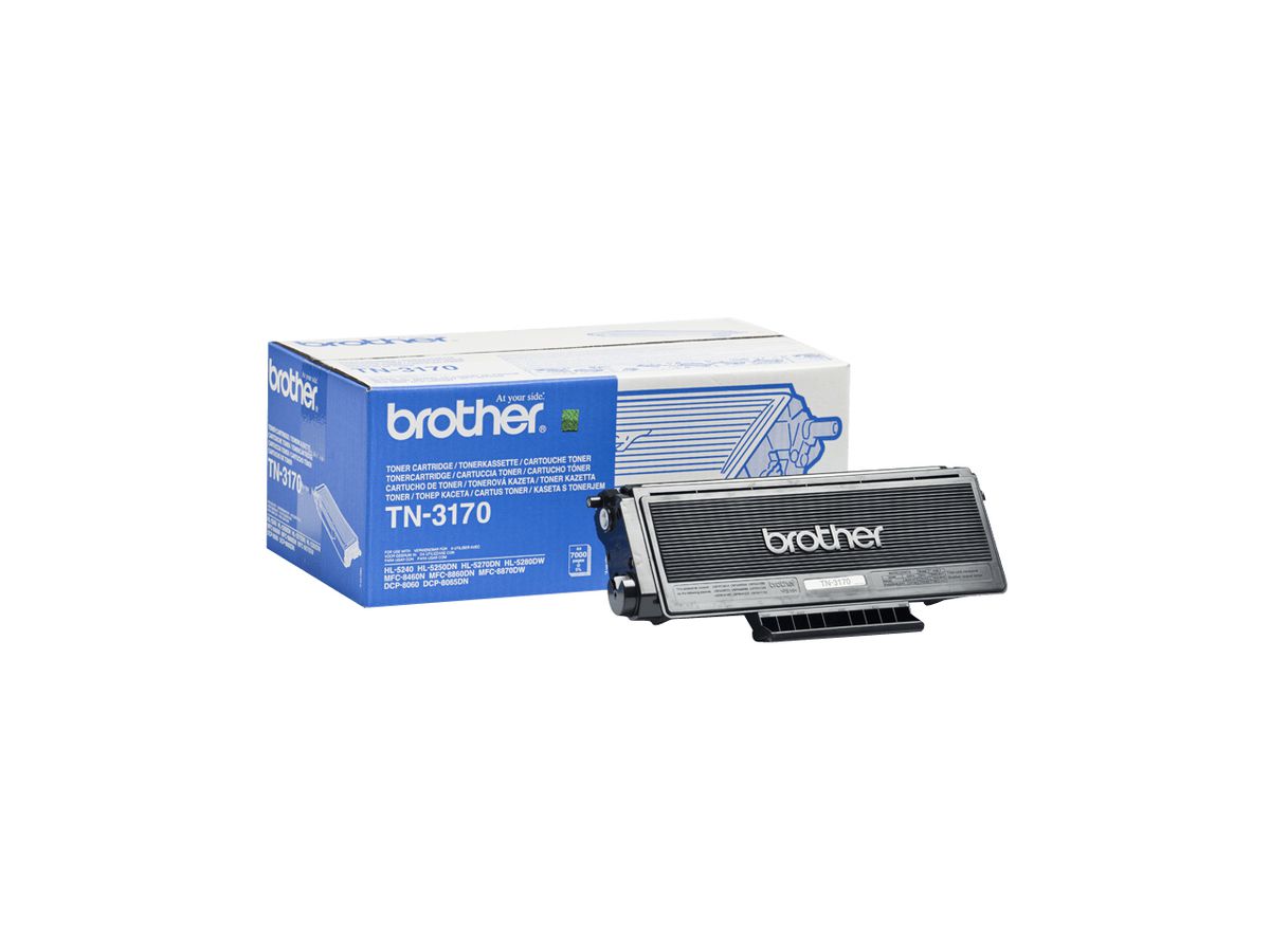 Brother TN-3170 - Cartouche de toner originale à haut rendement – Noir