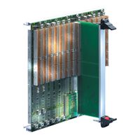 Carte-mère CPCI secondaire SCHROFF, 3 U, 4 slots, 32-Bit, 5 V VI/O, System Slot right