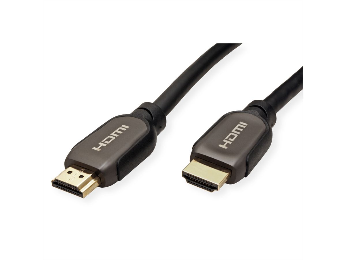 ROLINE ATC Câble HDMI avec Ethernet Ultra HD 8K, M/M, noir, 3 m
