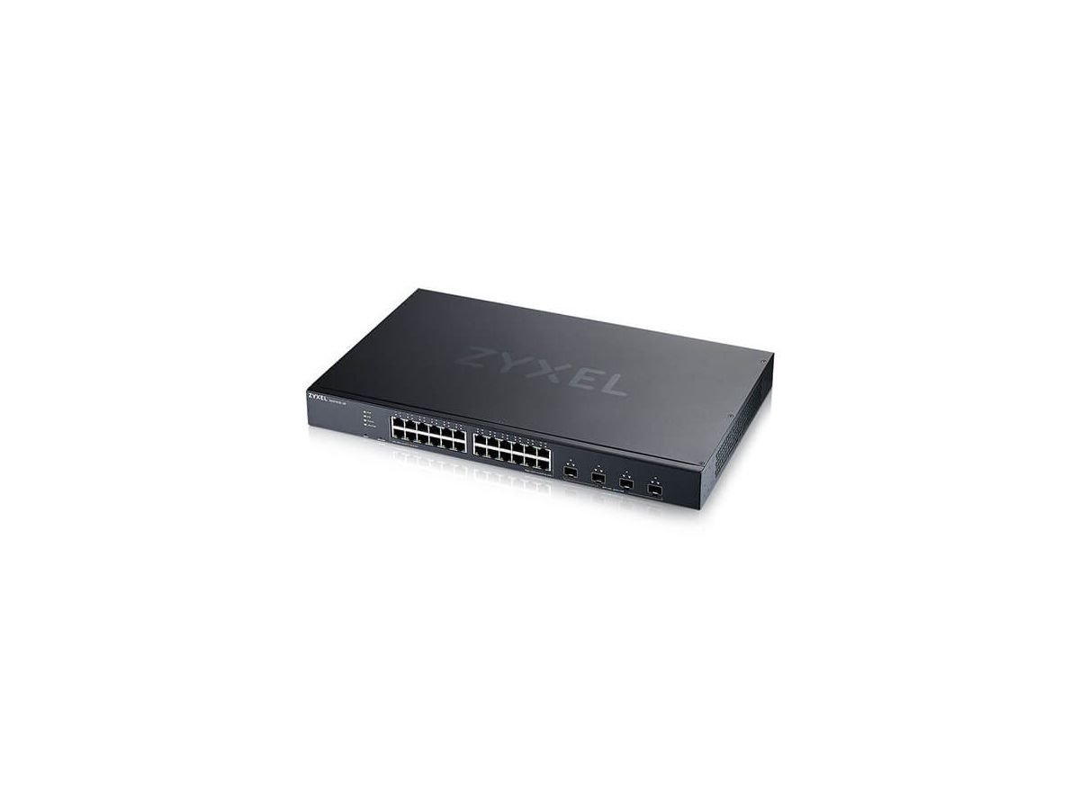 Zyxel XGS1935-28-EU0101F commutateur réseau Géré L2+/L3 Gigabit Ethernet (10/100/1000) 1U Noir