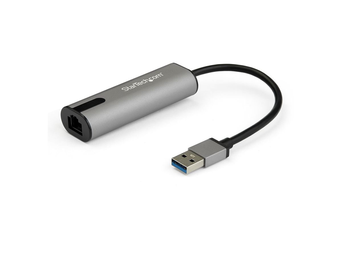 StarTech.com Adaptateur 2.5GbE USB-A vers Ethernet - NBASE-T NIC - Réseau Gigabit USB 3.0 Type A 2.5/1GbE Multi Speed - USB 3.1 pour PC vers RJ45 - Lenovo X1 Carbon/HP EliteBook/ZBook