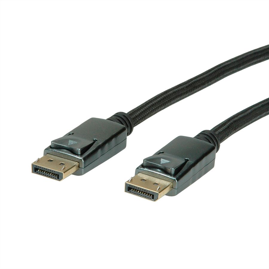 ROLINE Câble DisplayPort DP-DP, v1.2, M - M, 1 m