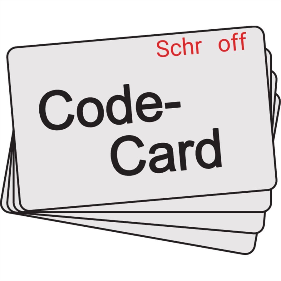 SCHROFF Badge pour poignée électronique