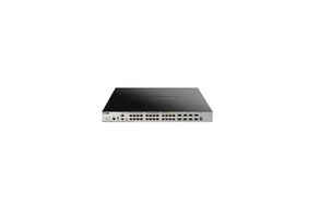 D-Link DGS-3630-28PC/SI commutateur réseau Géré L3 Gigabit Ethernet (10/100/1000) Connexion Ethernet, supportant l'alimentation via ce port (PoE) Noir, Gris