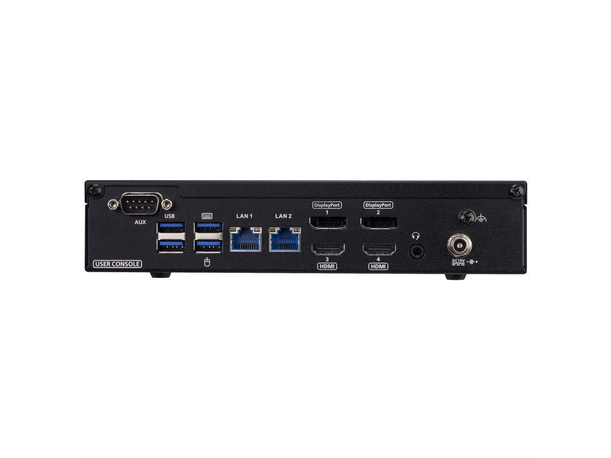ATEN KA8585 Station console KVM sur IP à quatre écrans 4K