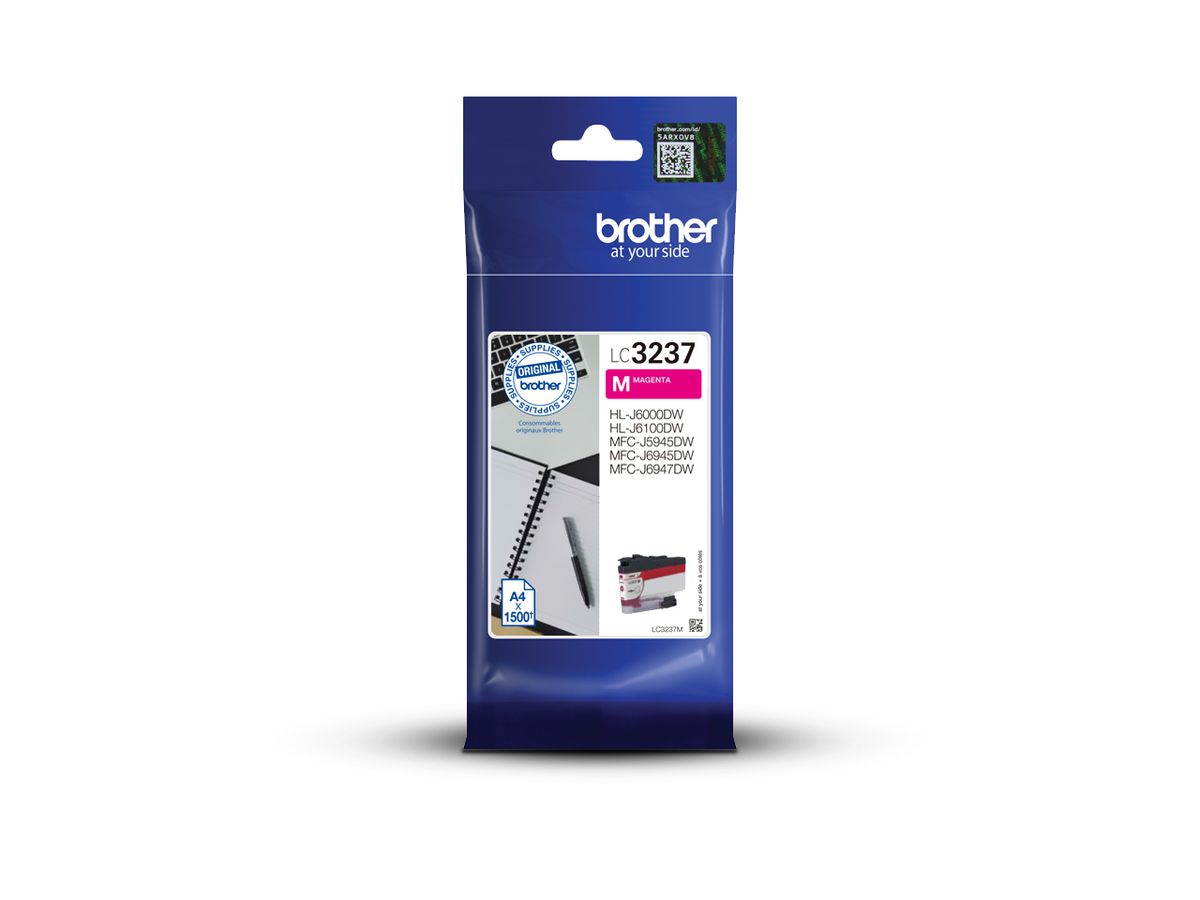 Brother LC3237M - Cartouche d'encre originale – Magenta