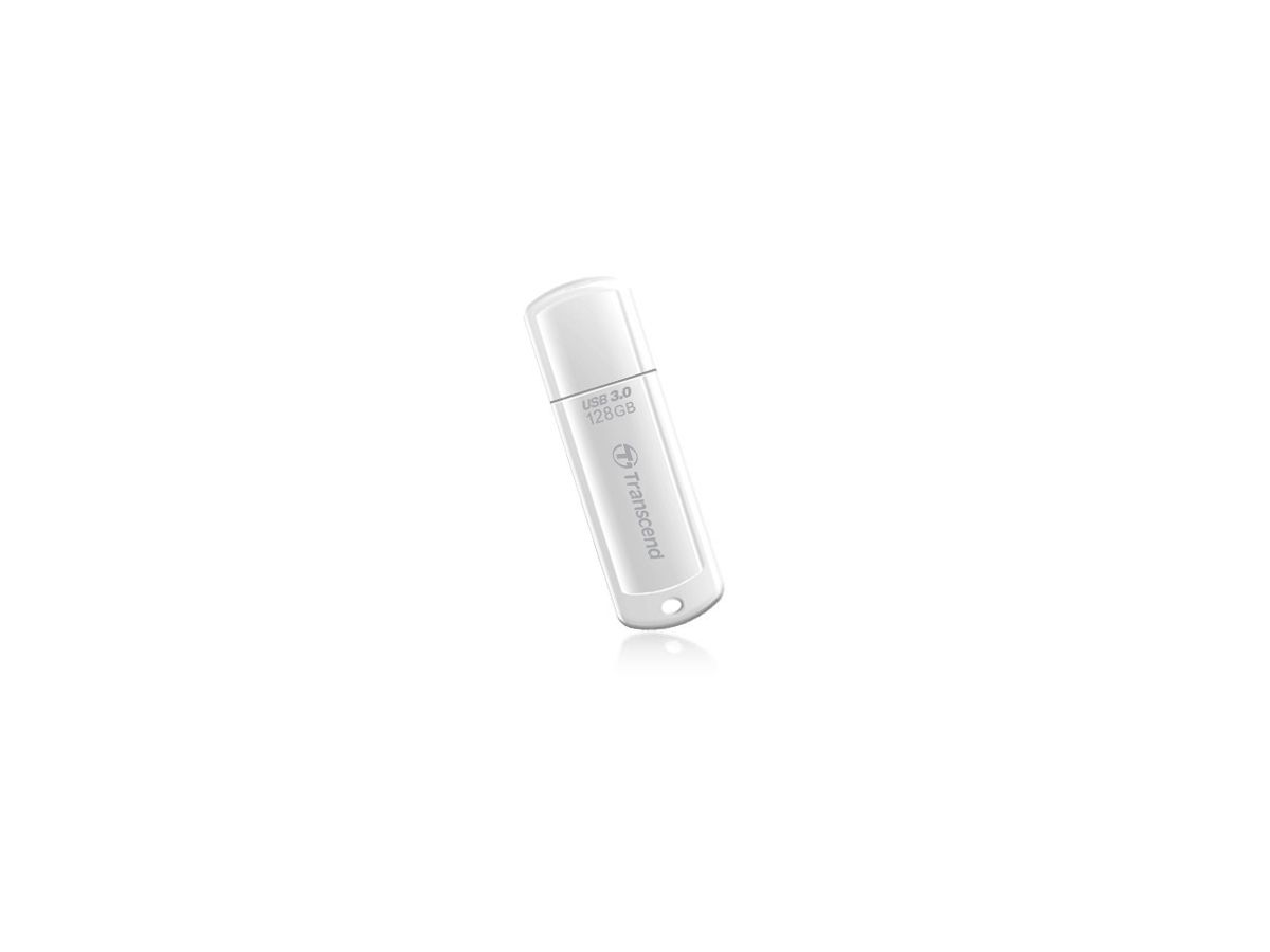 Transcend JetFlash 128GB 128Go USB 3.0 (3.1 Gen 1) Connecteur USB Type-A Blanc lecteur USB flash