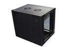 VALUE Armoire murale 9 UH (HxLxP) 505x570x450 mm, noir