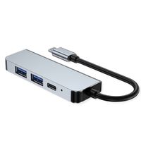 VALUE Station d'accueil USB type C, HDMI 4K, 2x USB type A + type C PD (Power Delivery)