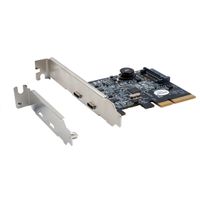 EXSYS EX-12000 Carte USB 3.2 Gen2 PCIe, 2 ports type C