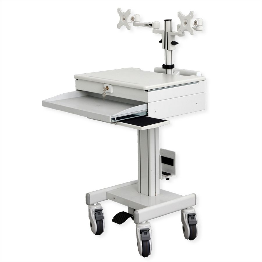 ROLINE Support sur roues PC / LCD réglable en hauteur