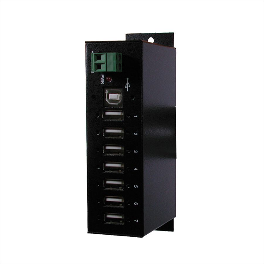 EXSYS EX-1177HMV Hub métal USB 2.0, 7 ports
