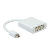 ROLINE Adaptateur Mini DisplayPort-DVI, MiniDP M - DVI F