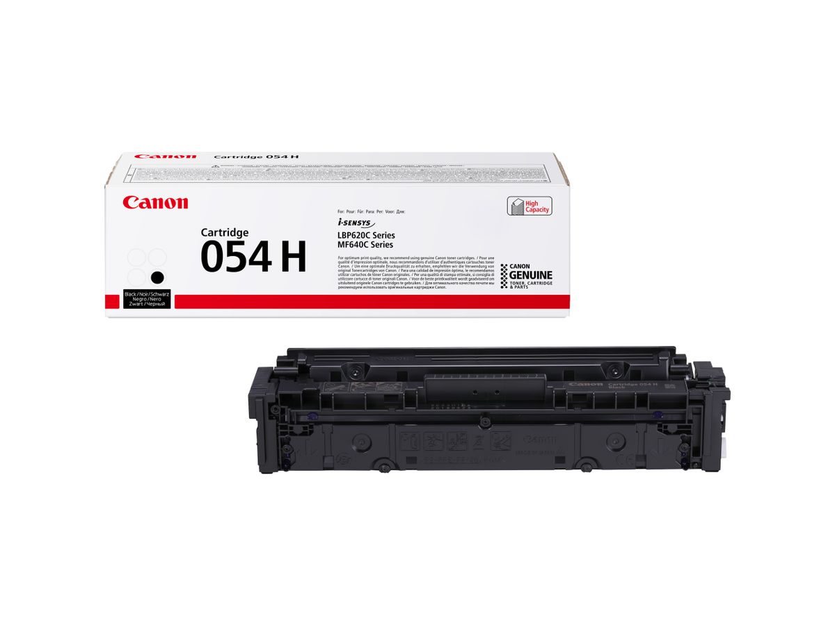Canon Cartouche de toner haut rendement 054 H, noir