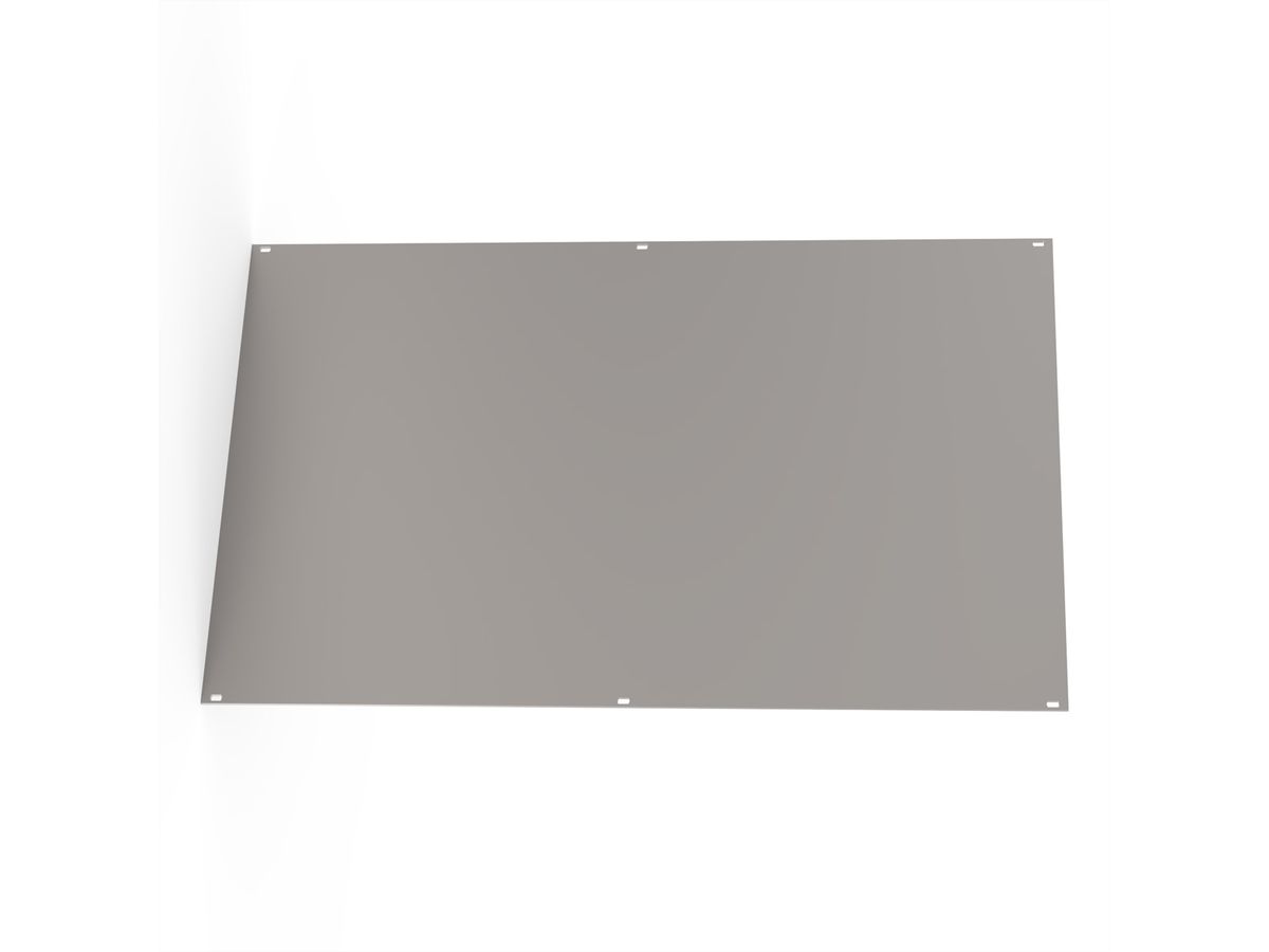 SCHROFF Face avant, profil en U, Refrofit Shielding, 6 U, 84 CV, 2,5 mm, alu, face avant anodisée, face arrière conductrice