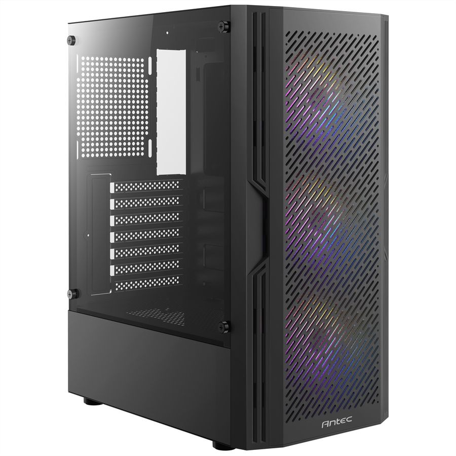 ANTEC AX20 Boîtier PC Midi Tower Gaming Noir ATX, noir
