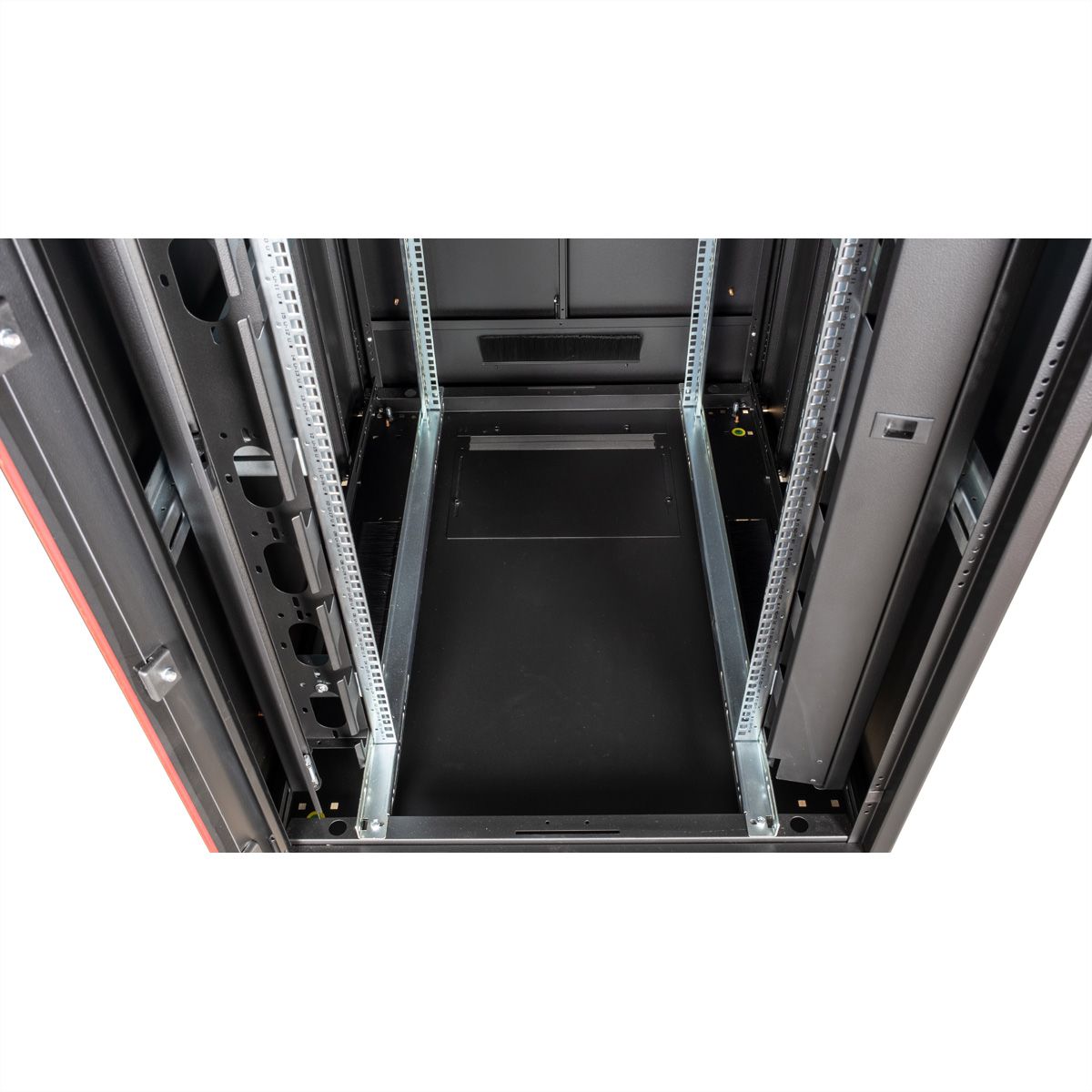 ROLINE 19" Baie réseau Pro 26U, 800x1000 LxP Porte verre noir