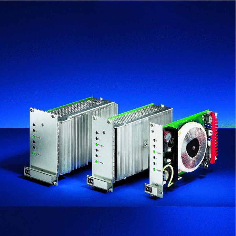 Alimentation, régulateur linéaire AC/DC 19" SCHROFF PSU, double, PSG 224
