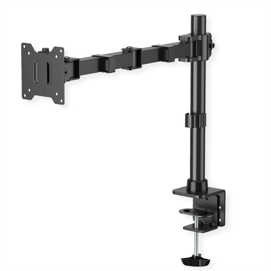 VALUE Support LCD lourd, montage sur bureau, 4 articulations, jusqu'à 20 kg