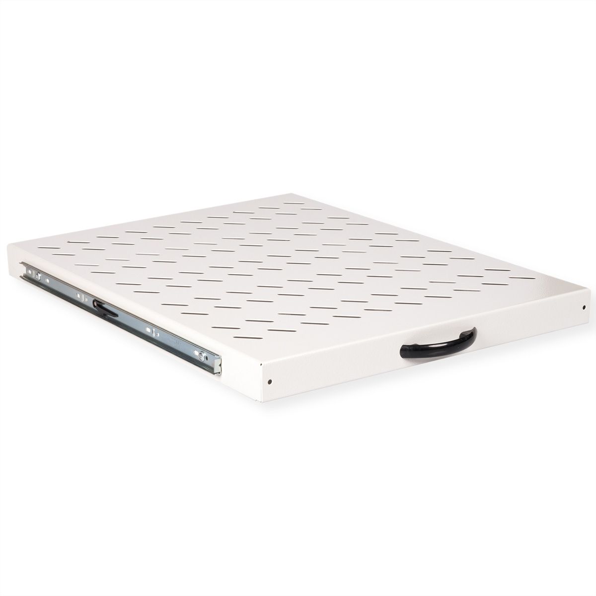ROLINE 19" Etagère 1U, extractible 550P 25 kg gris