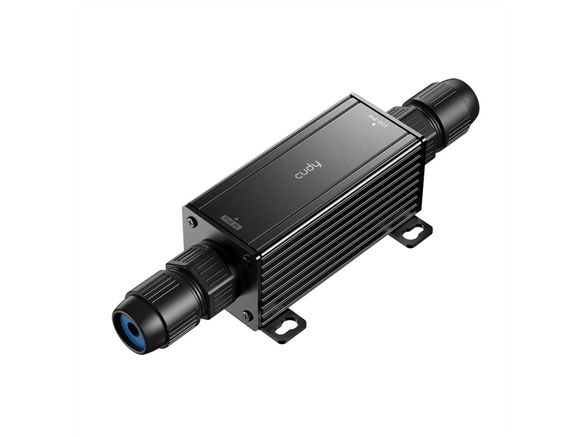 CUDY POE15 Prolongateur Gigabit PoE+ Outdoor IP67