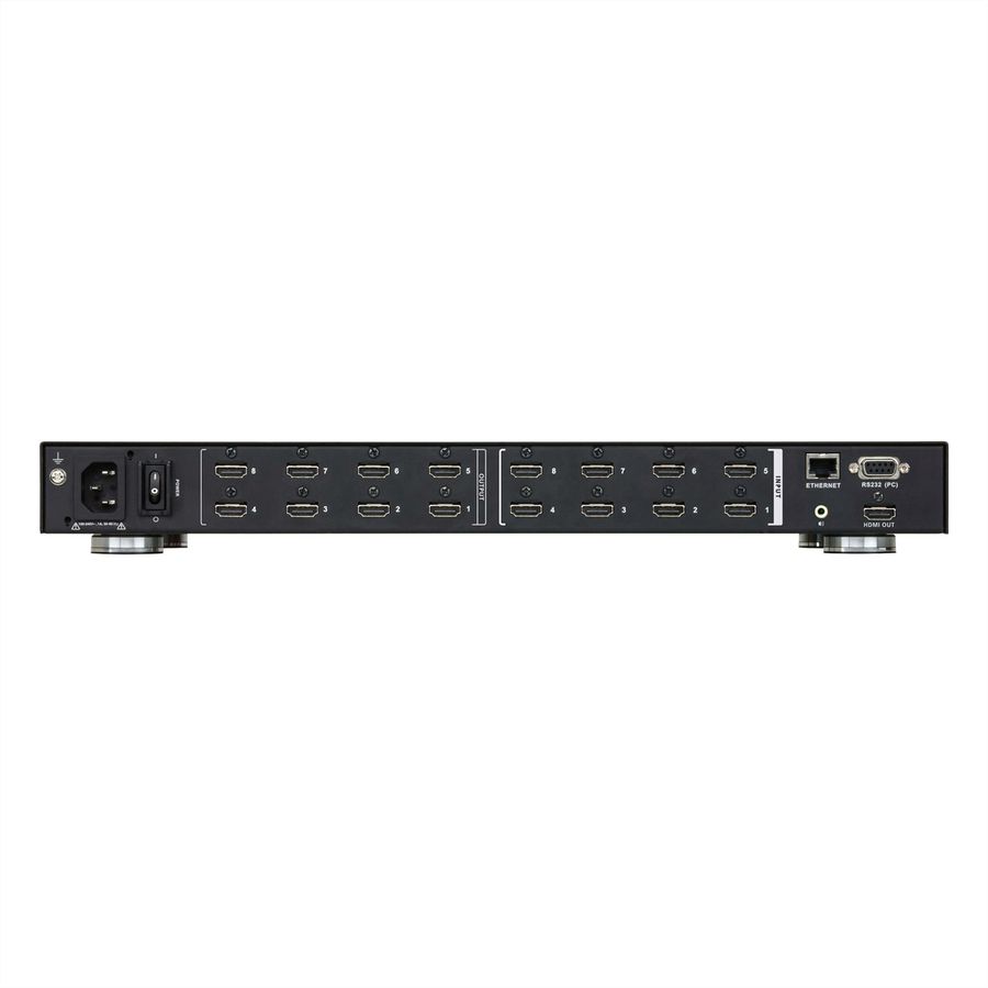 ATEN VM5808HA Commutateur matriciel vidéo HDMI 8 x 8 avec conversion de format d’image