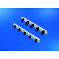 SCHROFF Face avant 19" avec oeillets de câble en plastique - FRONTPL.M.KABELOESEN 47HX50B