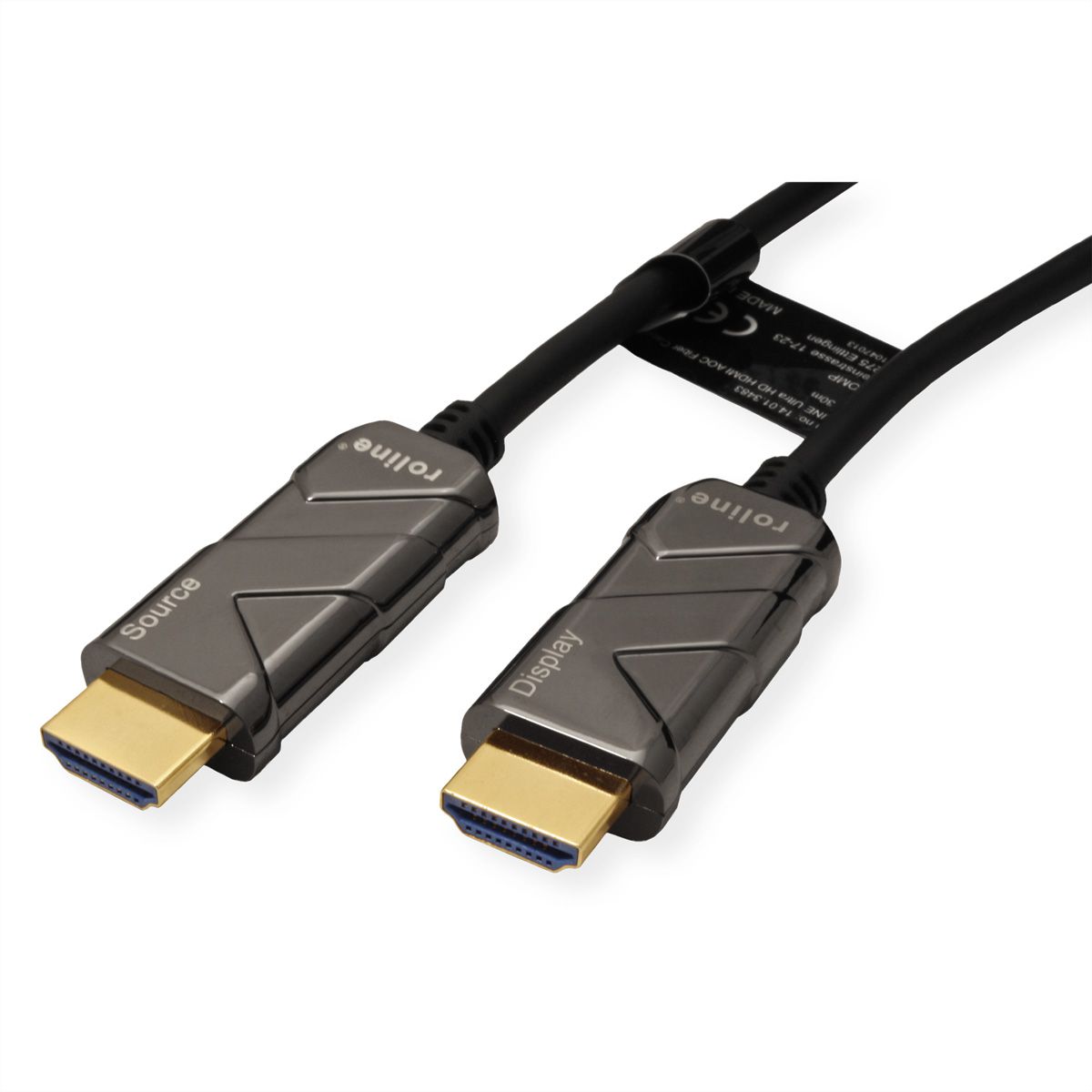 ROLINE Câble Ultra HDMI actif optique 8K, 20 m