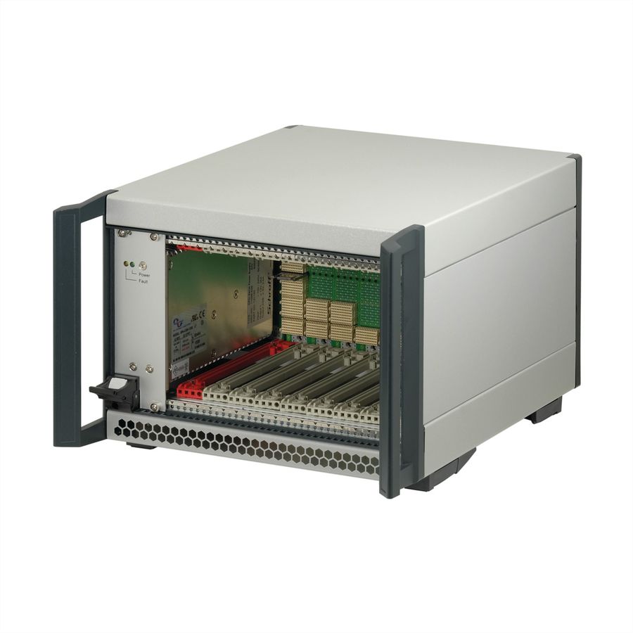SCHROFF CPCI Serial System With 19" PSU, Desktop, 4 U, 8 Slot, 44 HP