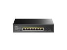 CUDY GS1008PS2 Switch 8 ports Gigabit PoE+ avec 2 emplacements Gigabit SFP 120W