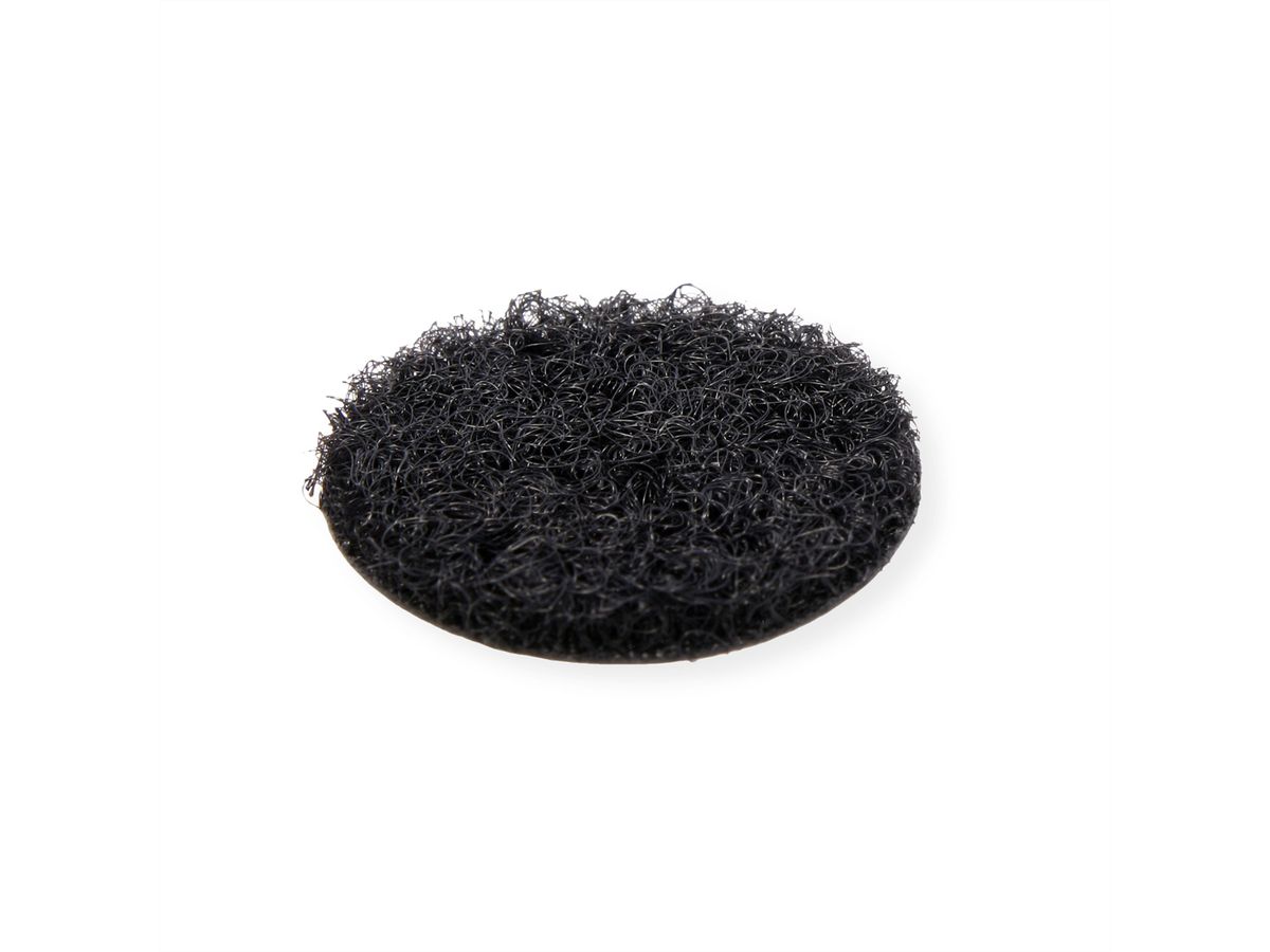 VELCRO® VELCOIN® Pastilles, laine, L: 5 m / Ø 22mm, 5m