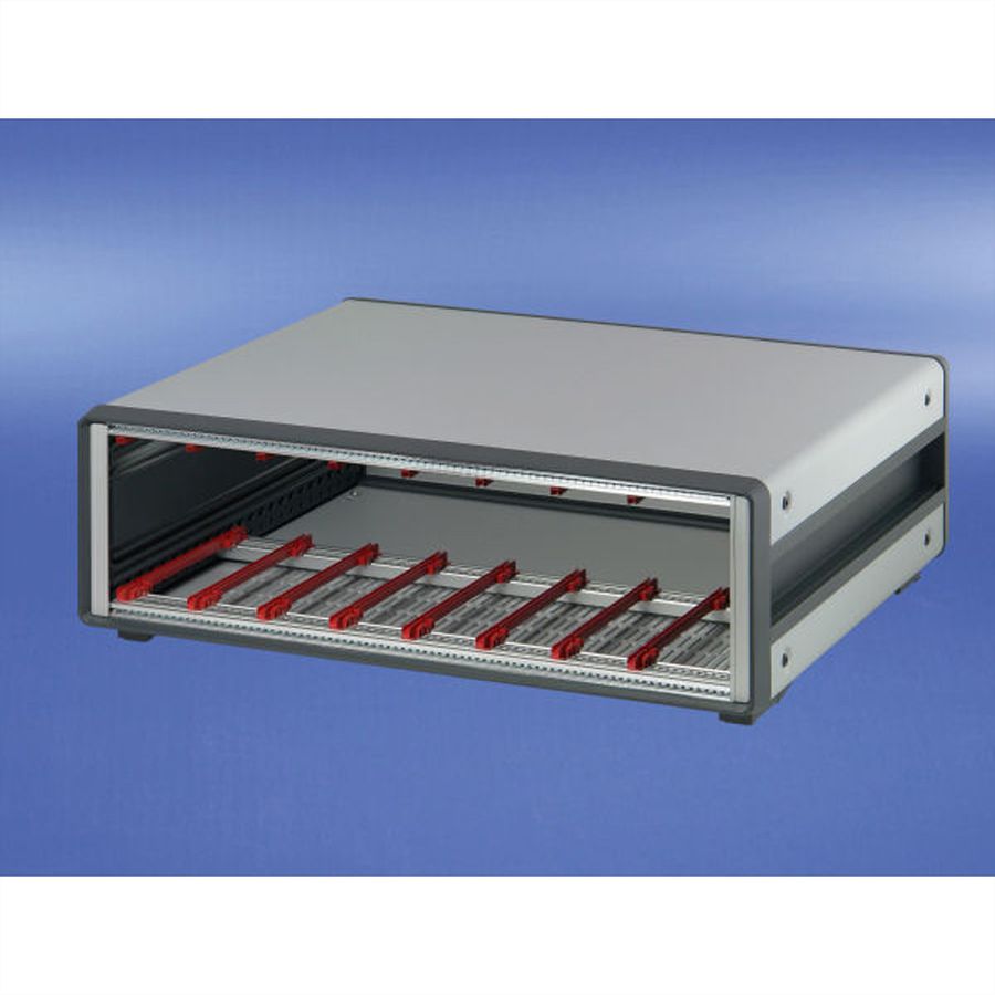 SCHROFF CompacPRO, Coffret de bureau non blindé, 3 U, 28 HP, 271 mm