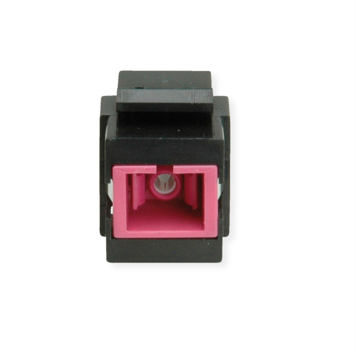 ROLINE Raccord optique SC/SC simplex mutlimode, Keystone, OM4