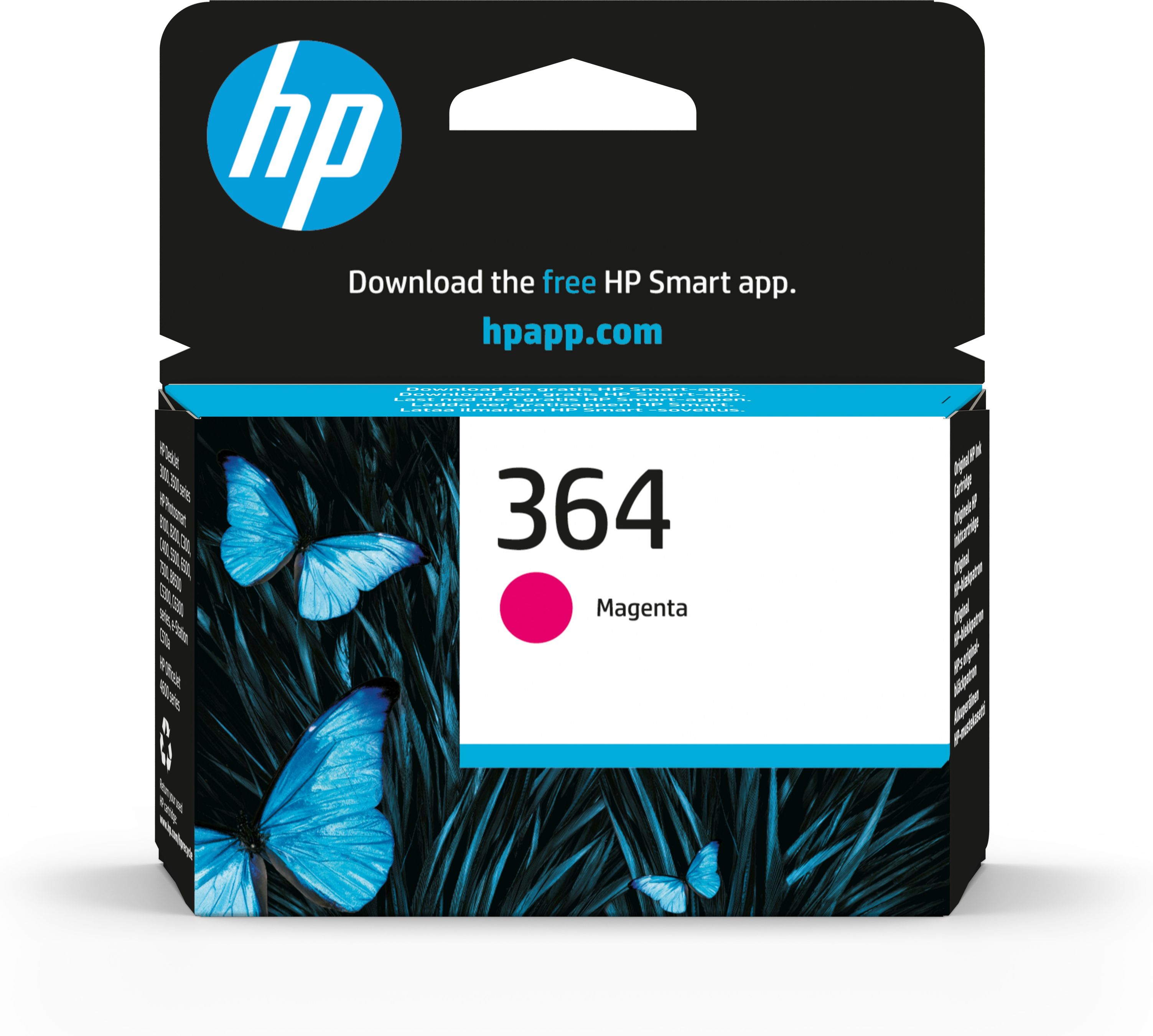 HP 364 Magenta Ink Cartridge Original 1 pièce(s)