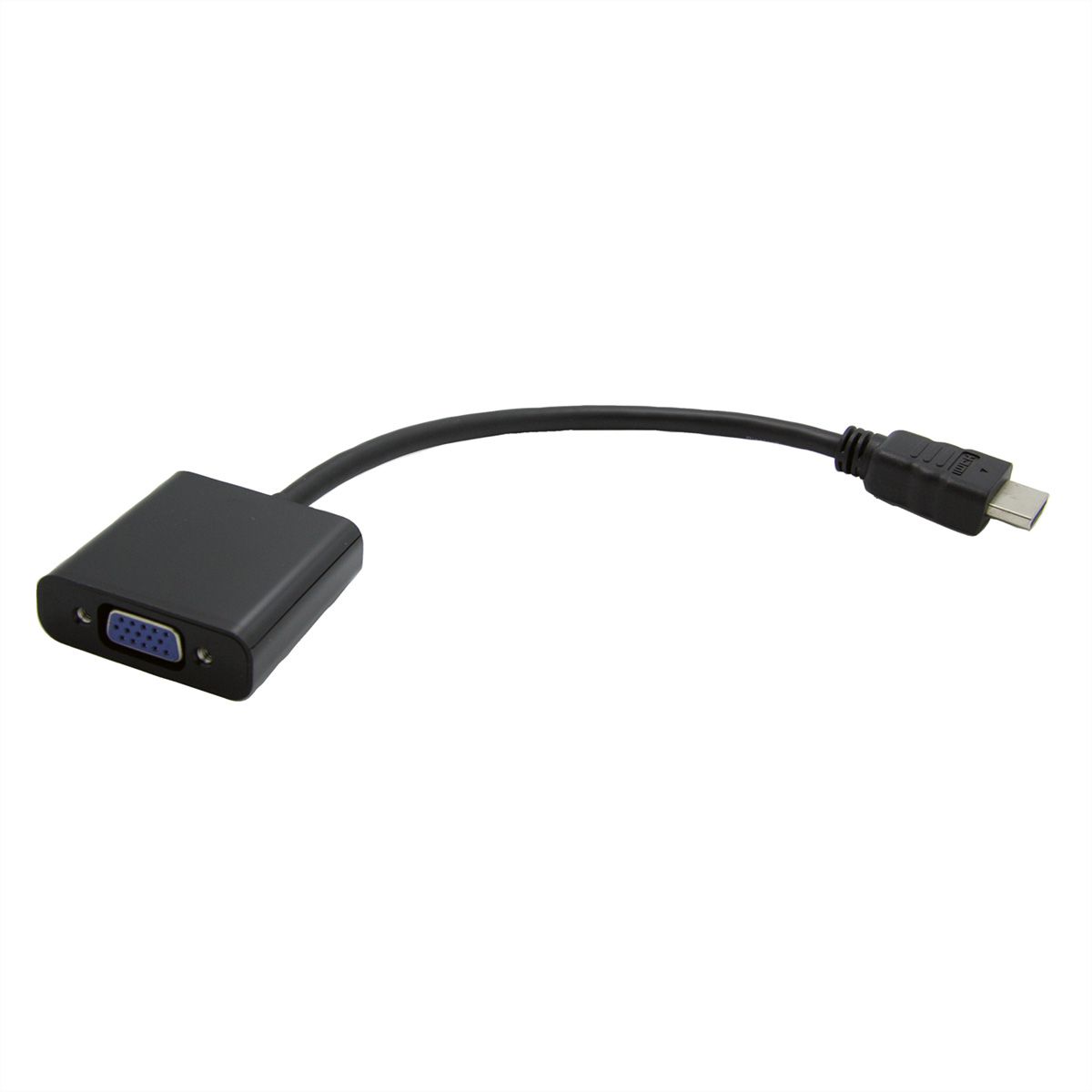 VALUE Câble adaptateur HDMI-VGA, HDMI M-VGA F