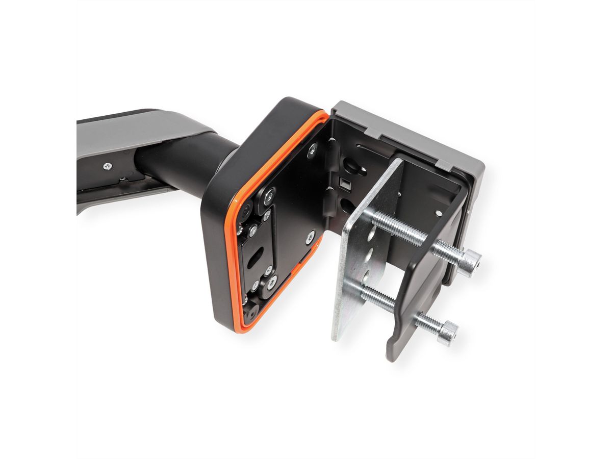 ROLINE Support LCD à gaz, fonction pivot, 5 axes de rotation, max. 20 kg