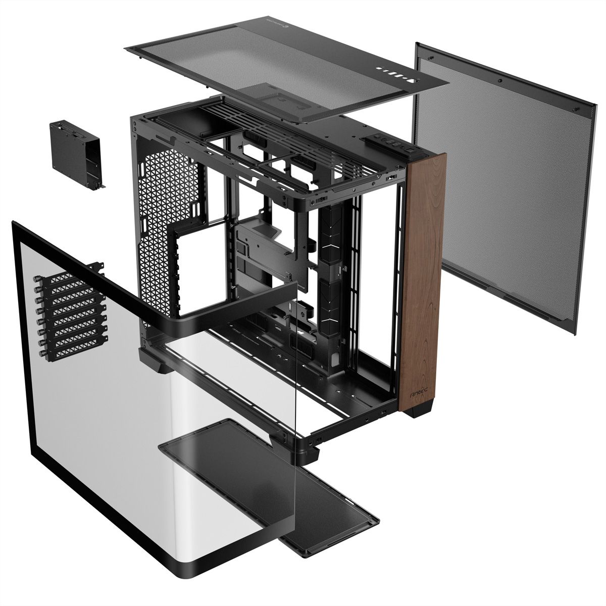 ANTEC Boîtier PC C8 Curve Wood ATX Full Tower
