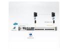 ATEN KL1516AiN Switch KVM Over-IP, TFT 48cm, VGA, PS/2-USB, 16 ports, FR-Layout