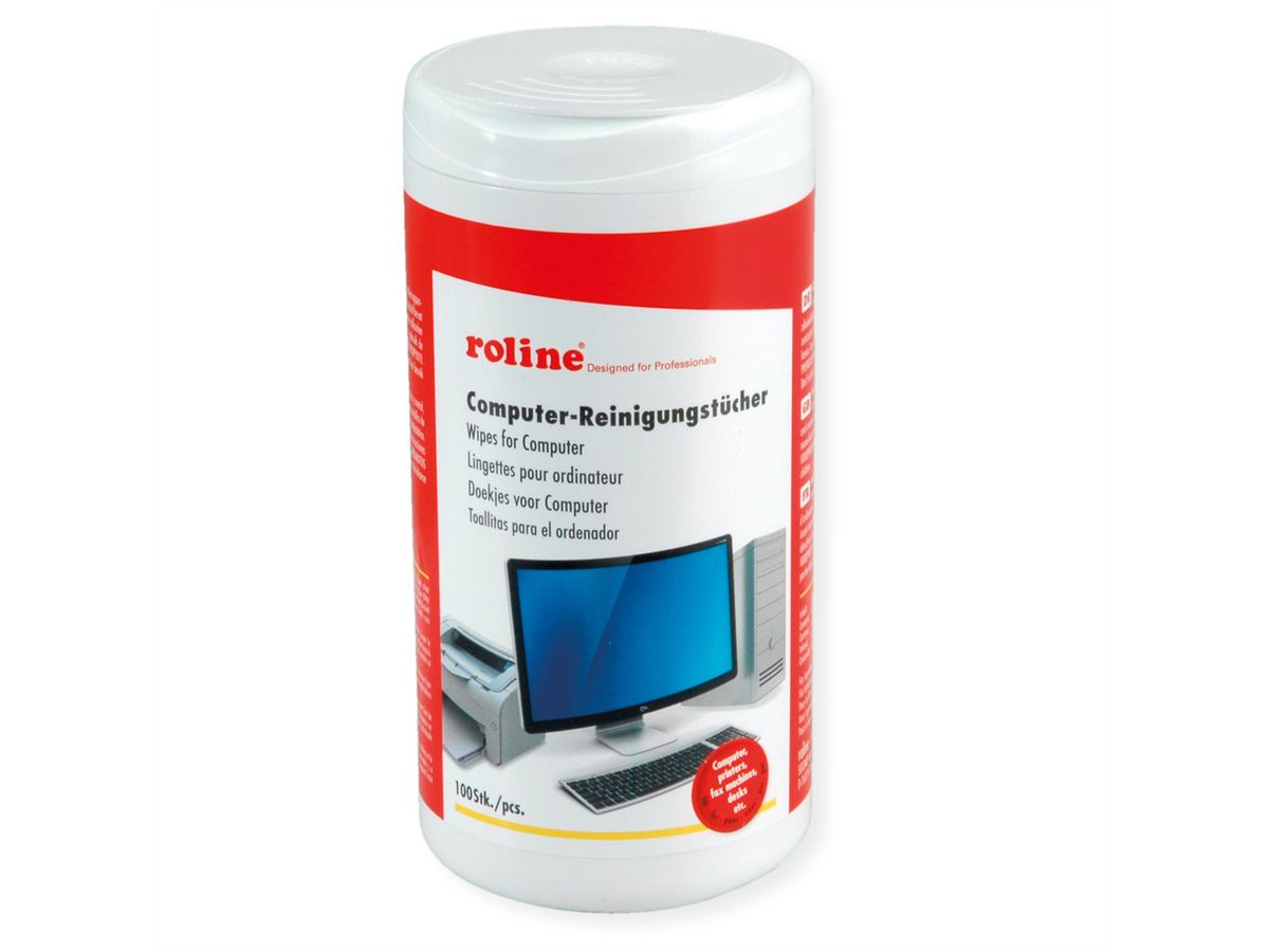 ROLINE Lingettes de nettoyage universel