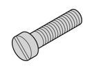 SCHROFF Pièce d'assemblage, vis à tête cylindrique, M2.5 x 5, 100 pièces