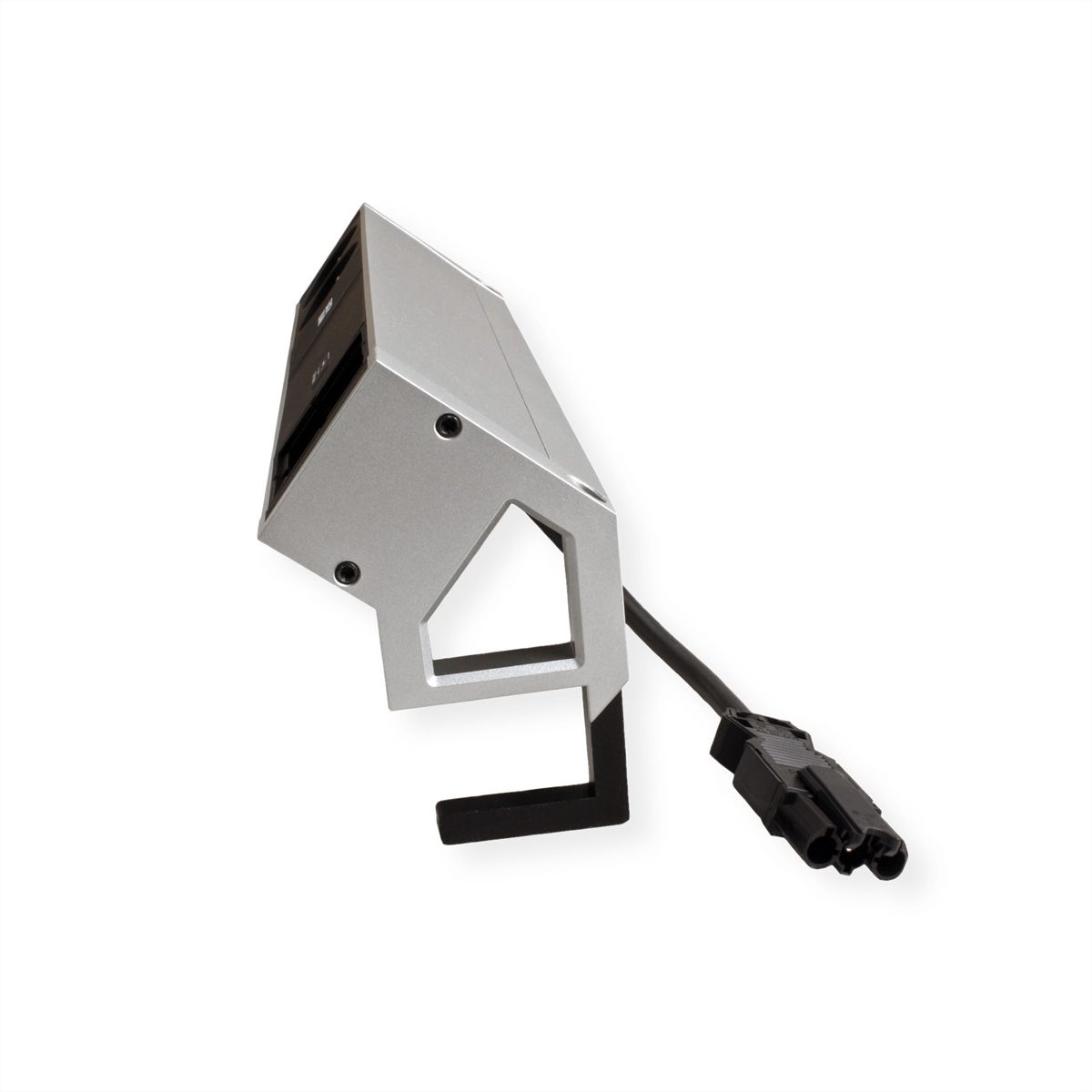 BACHMANN DESK2 2xUTE 1xUSB C 60W 1xCM 0,2m GST18 INOX