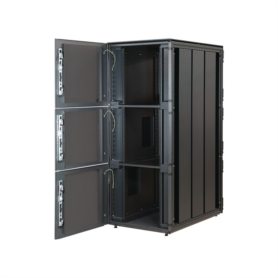 SCHROFF Varistar Colocation Cabinet, RAL 7021, 4 compartiments, 47 U, 2200H, 800W, 1000D