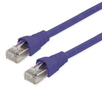 TELEGÄRTNER Cordon S/FTP, Cat.6A, LSOH, pourpre, 0,25 m