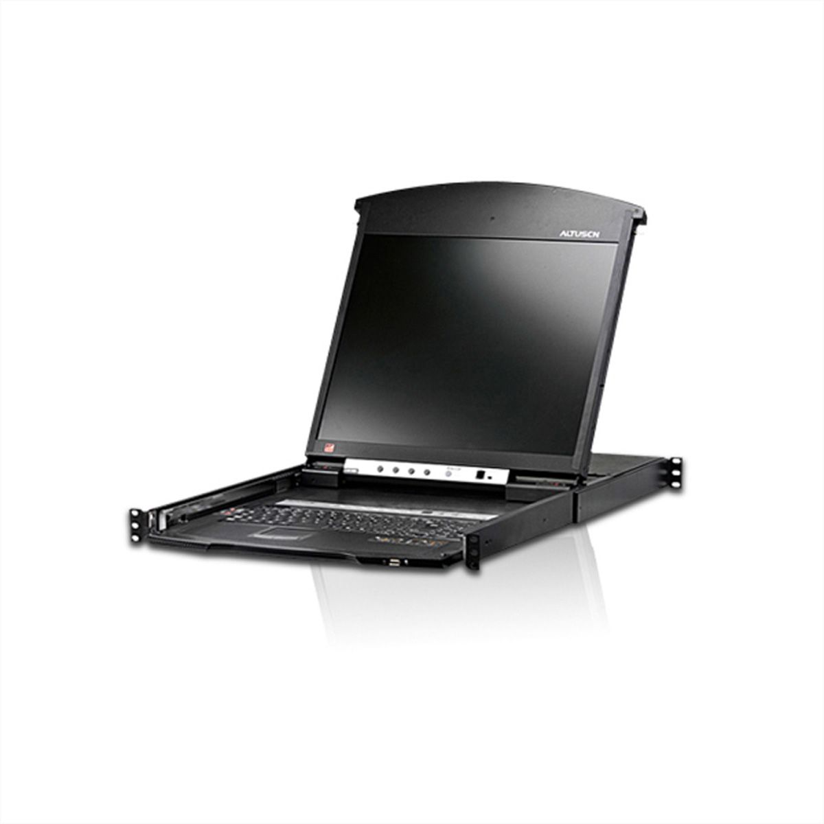 ATEN KL1516AiN Switch KVM Over-IP, TFT 48cm, VGA, PS/2-USB, 16 ports, FR-Layout